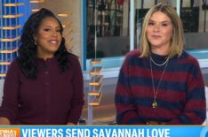 Sheinelle Jones and Jenna Bush Hager on the February 9, 2026, episode of NBC's 'Today.'