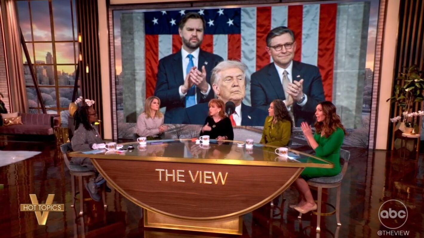 'The View' Cohosts React to Trump's State of the Union: 'Disgusting'