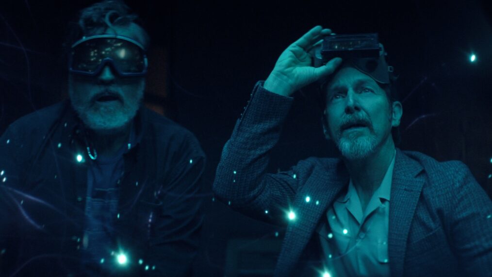 The Boroughs. (L to R) Alfred Molina as Sam, Denis OÕHare as Wally in The Boroughs. Cr. Courtesy of Netflix © 2026