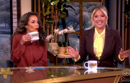 Sunny Hostin and Savannah Chrisley on The View