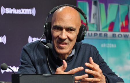 NFL Hall of Fame coach Tony Dungy attends SiriusXM At Super Bowl LVII on February 10, 2023 in Phoenix, Arizona.
