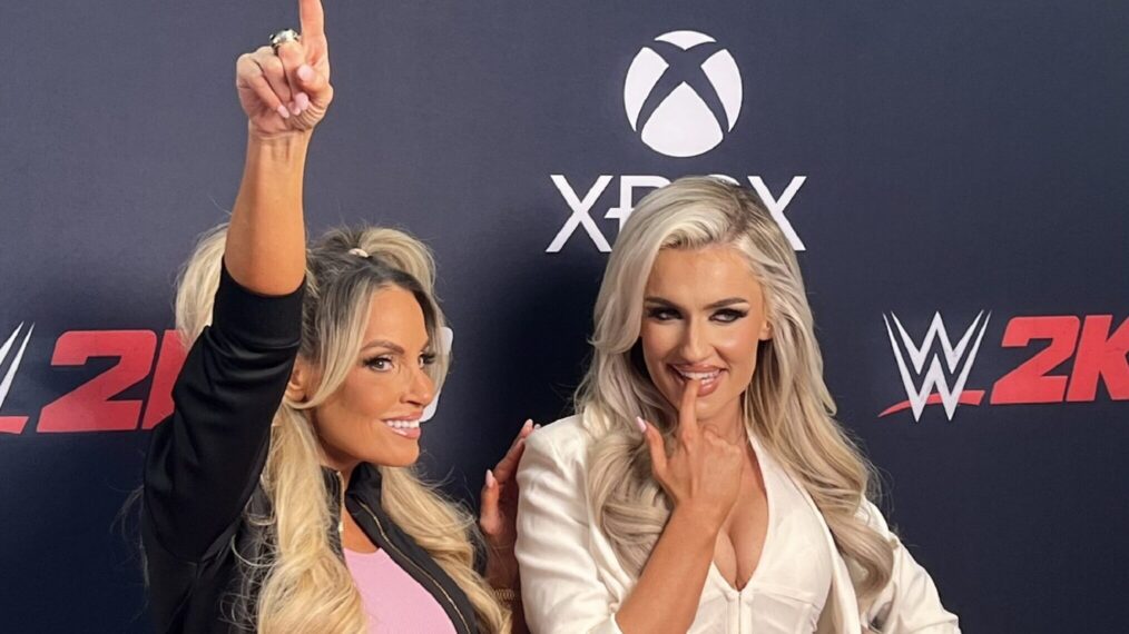 Trish Stratus and Blake Monroe