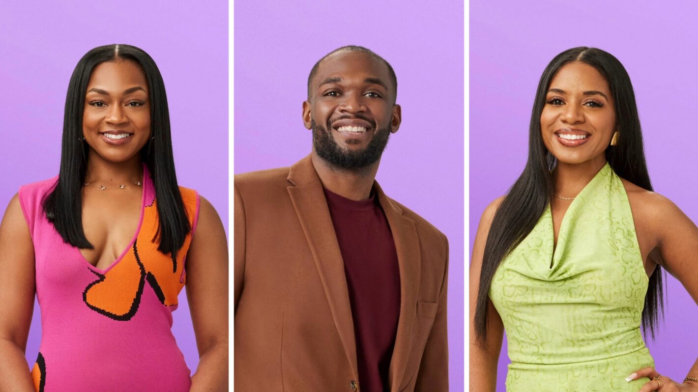 Tyler Lamier, Kevan Jones, and Keya Kellum of Love Is Blind Season 10