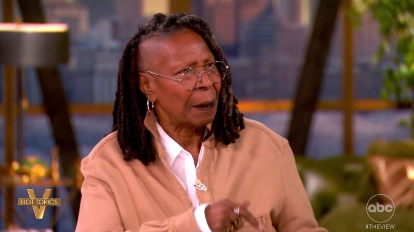 'The View': Whoopi Goldberg Gets 'Hysterical' in Rant About Trump NBC Interview