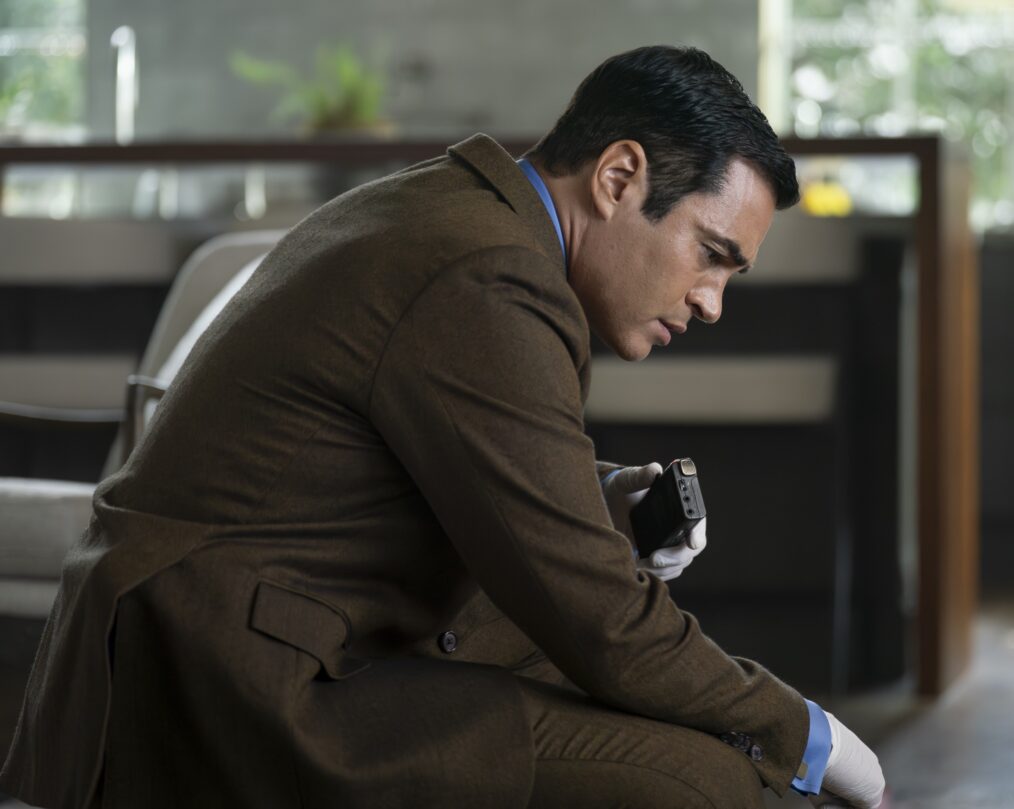 WILL TRENT - “CALL PAUL” - A chilling suburban murder pushes Will and Faith into the mind of a meticulous killer. As his empathy edges toward obsession, the return of Paul Campano, his volatile former foster brother, threatens to unravel both the case and Will’s inner balance. TUESDAY, FEB. 17 (8:00-9:00 p.m. EST) on ABC. (Disney/Daniel Delgado Jr.) RAMÓN RODRIGUEZ