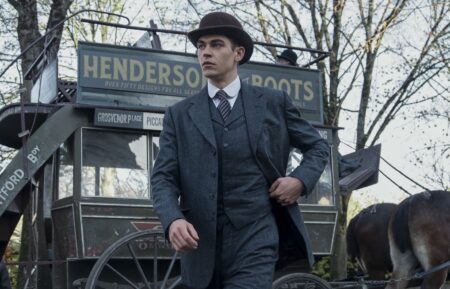 Young Sherlock, Season 1, Hero Fiennes Tiffin. Photo credit: Daniel Smith/Prime