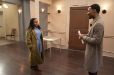 Quinta Brunson and Tyler James Williams in 'Abbott Elementary' Season 5