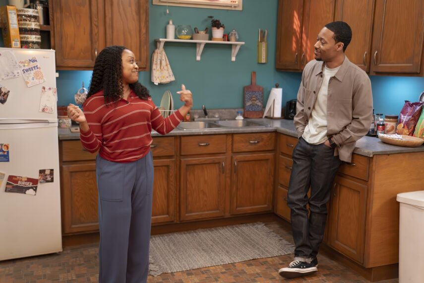 Quinta Brunson and Tyler James Williams in 'Abbott Elementary' Season 5