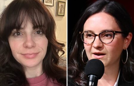 Alicia Hastey and Bari Weiss