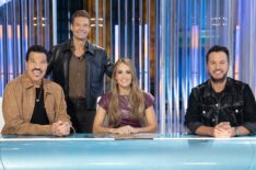 LIONEL RICHIE, RYAN SEACREST, CARRIE UNDERWOOD, LUKE BRYAN