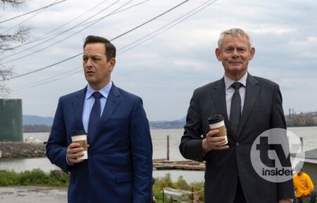 Josh Charles as Dr. Martin Best, Martin Clunes as Dr. Robert Best — 'Best Medicine' Season 1 Episode 9 