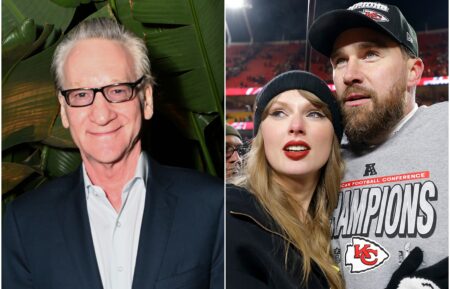 Bill Maher; Taylor Swift and Travis Kelce