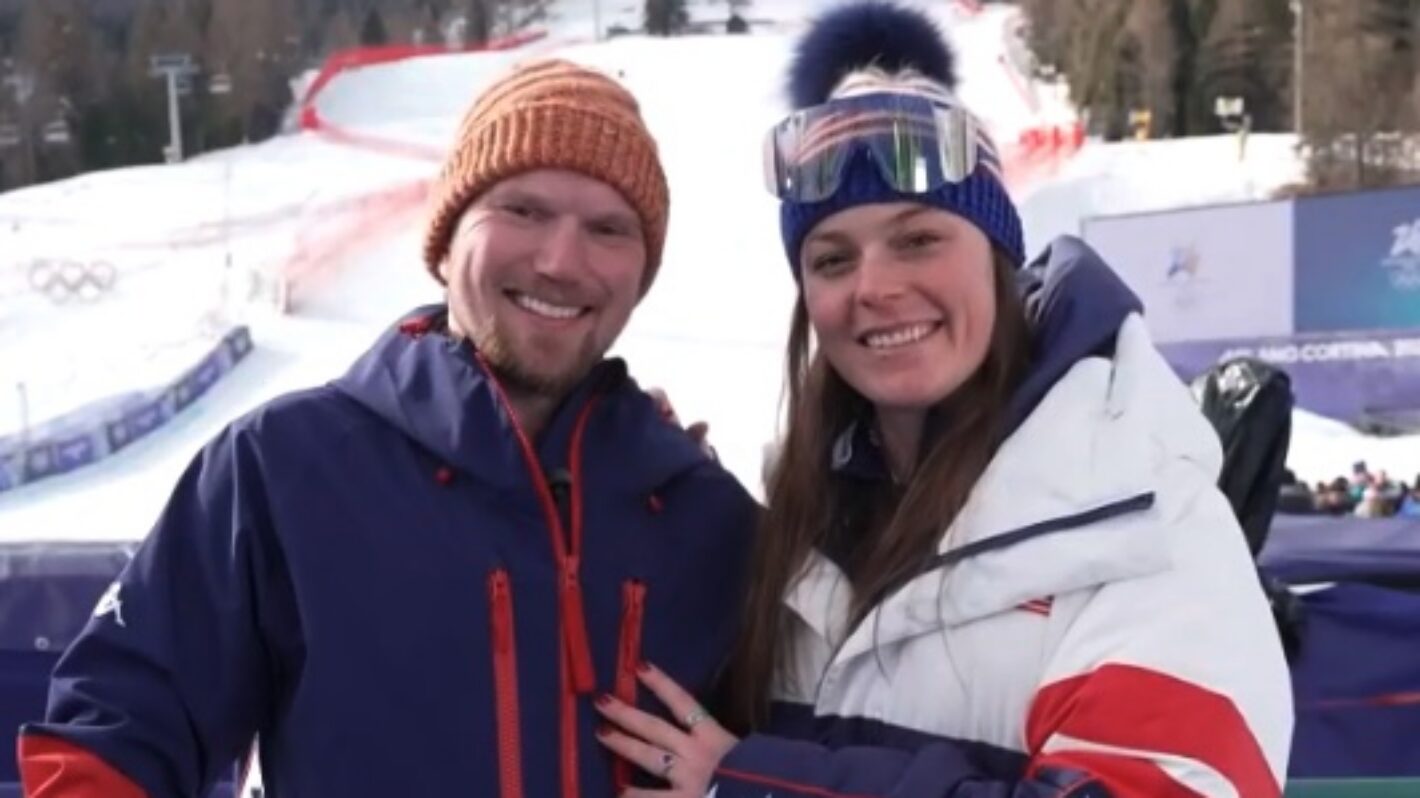 Connor Watkins and Breezy Johnson