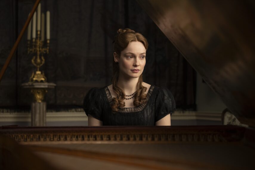 Hannah Dodd as Francesca Bridgerton in episode 407 of Bridgerton.