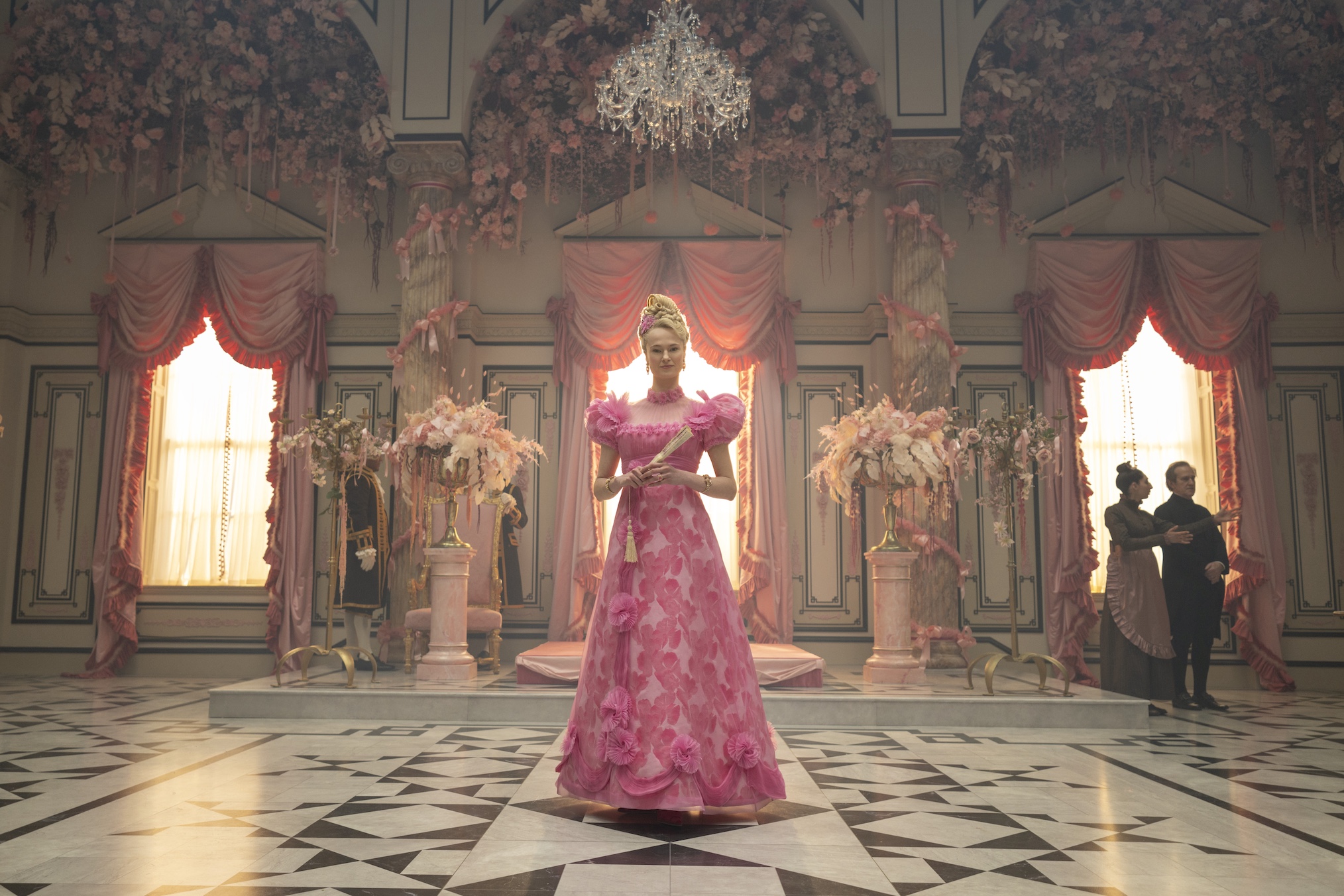 Jessica Madsen as Cressida Cowper in episode 406 of Bridgerton.