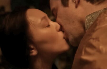 Yerin Ha and Luke Thompson in 'Bridgerton' Season 4