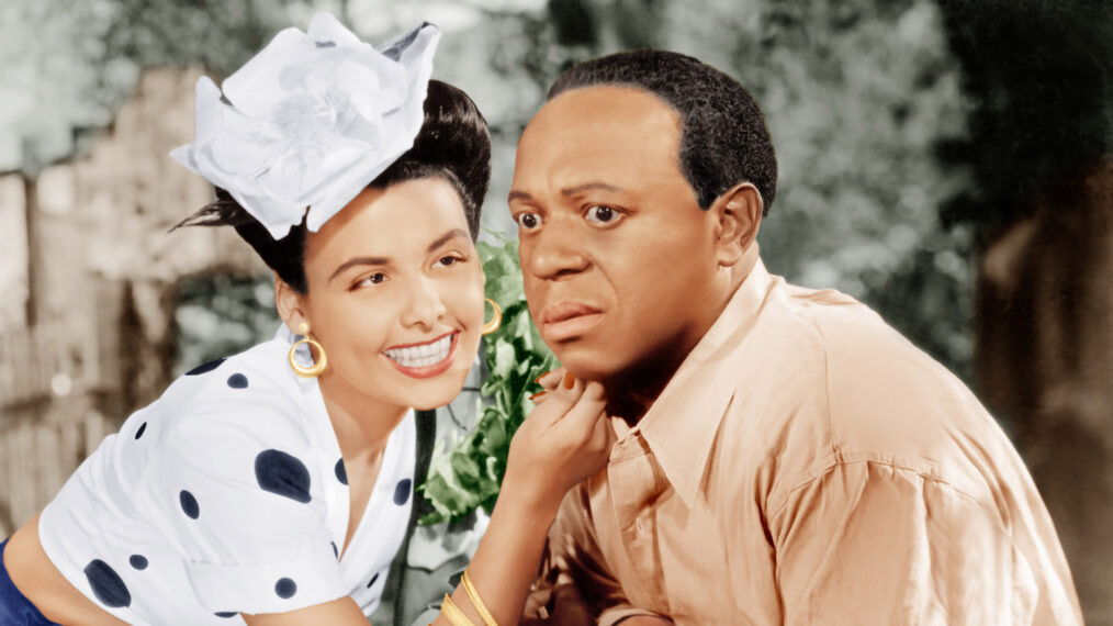 Lena Horne, Eddie 'Rochester' Anderson in 'Cabin in the Sky' (1943)