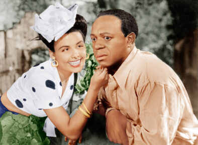 Lena Horne, Eddie 'Rochester' Anderson in 'Cabin in the Sky' (1943)