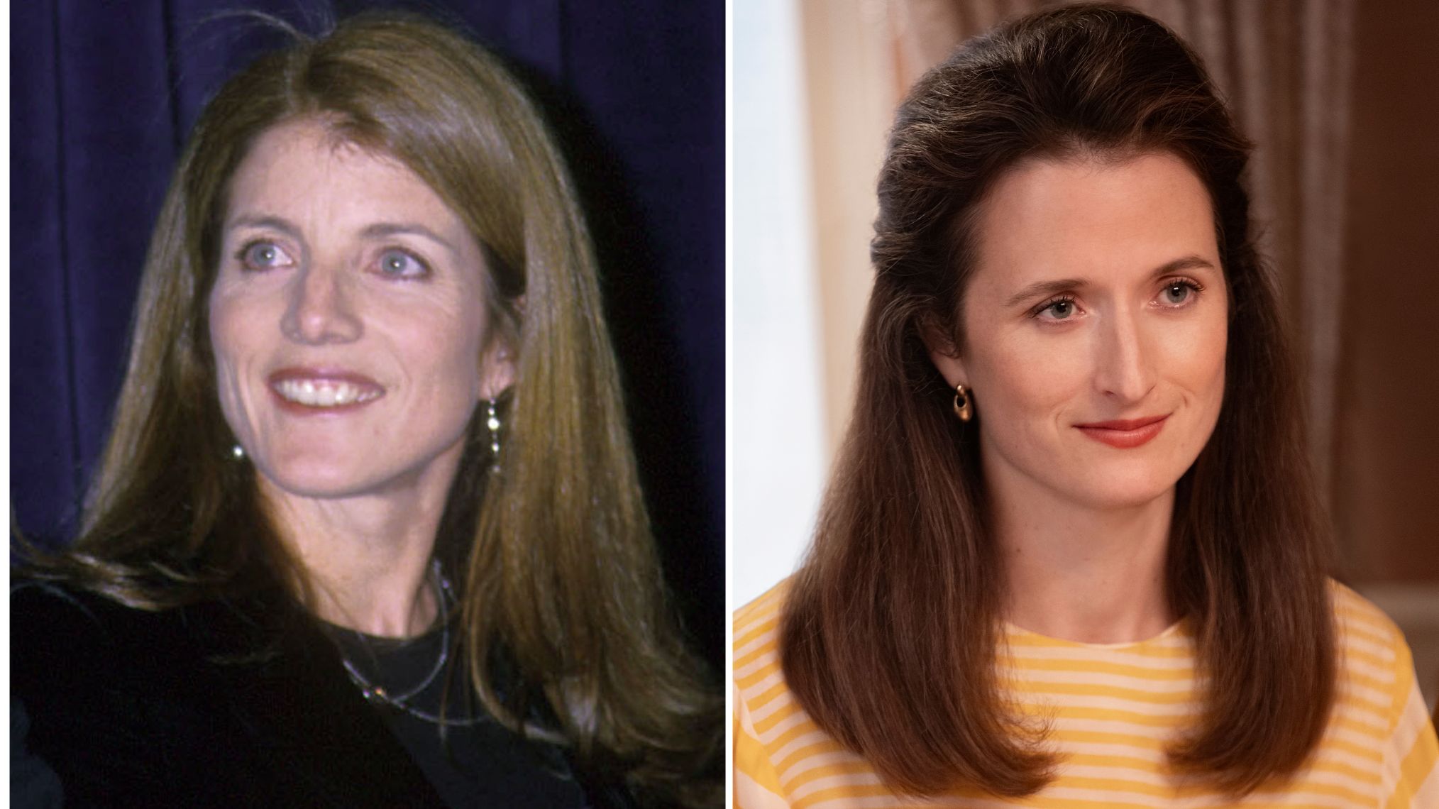 Caroline Kennedy and Grace Gummer in 'Love Story'