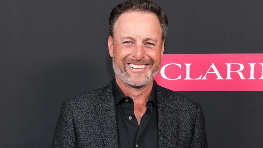 Chris Harrison attends Clarins & V Magazine Golden Hour Celebration During F1 Weekend in Austin, TX at Waller Creek Boathouse on October 18, 2025 in Austin, Texas