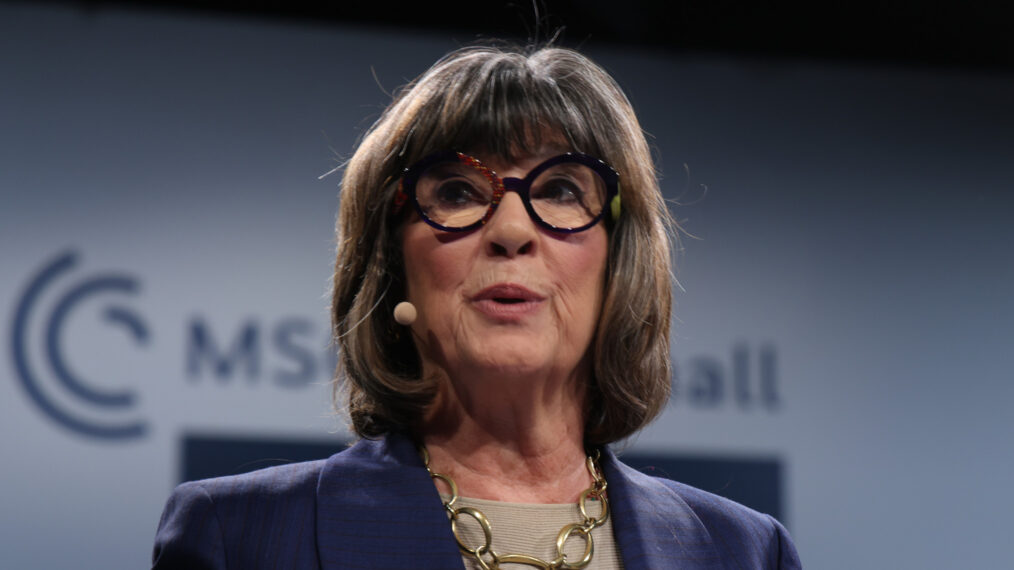 Christiane Amanpour speaks to the audience to introduce Reza Pahlavi at the 62nd Munich Security Conference on February 13, 2026, in Munich, Germany