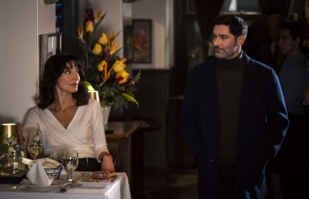 Necar Zadegan as Deputy Chief of Station Nikki Reynard and Tom Ellis as CIA Case Officer Colin Glass — 'CIA' Series Premiere 