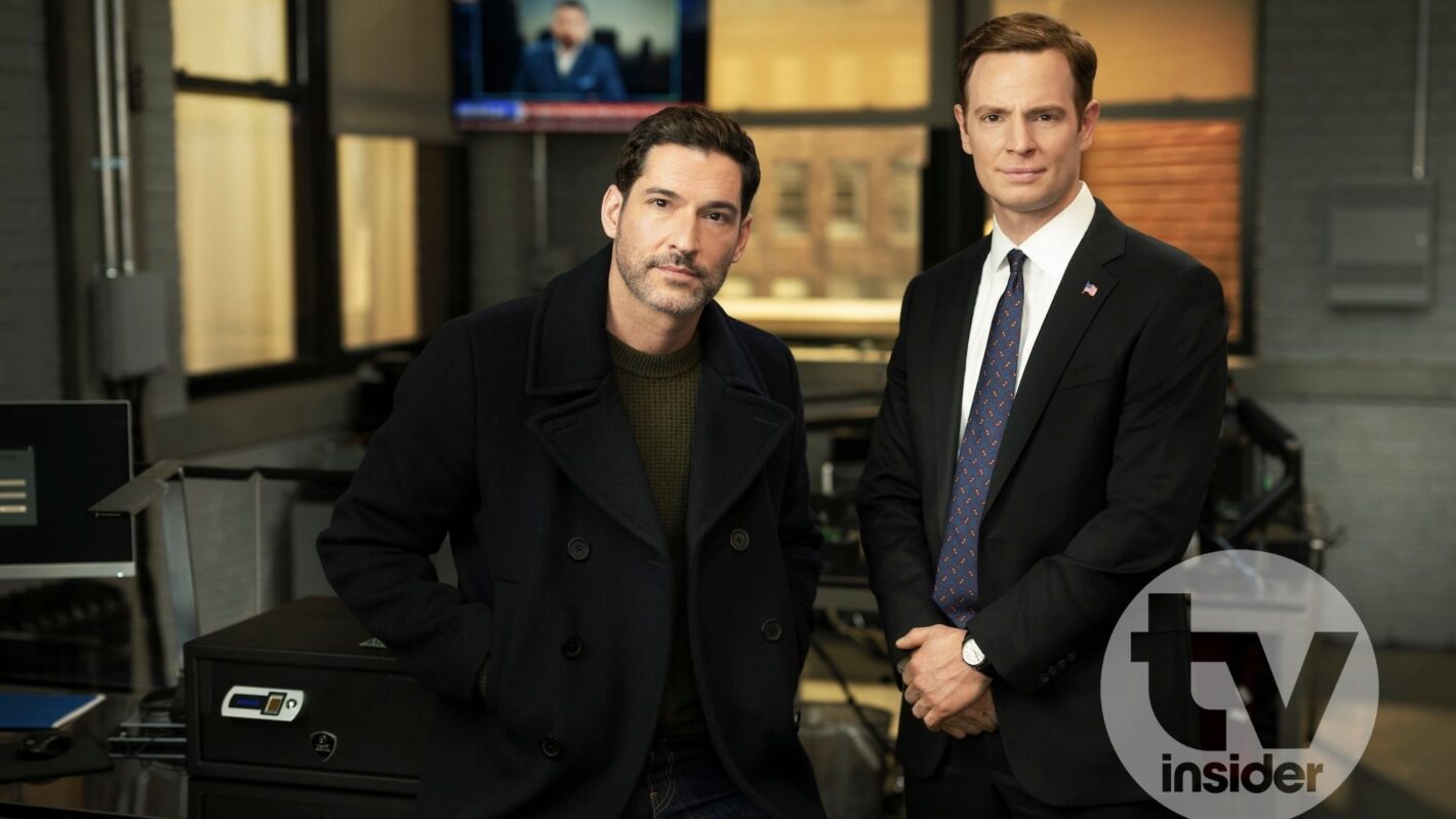 Tom Ellis as CIA Case Officer Colin Glass and Nick Gehlfuss as Special Agent Bill Goodman — 'CIA'