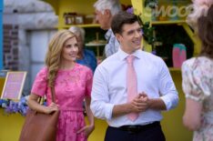 Jen Lilley and Dan Jeannotte in 'A Royal Setting'