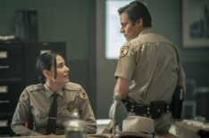 Jessica Matten and Kiowa Gordon in 'Dark Winds' Season 4