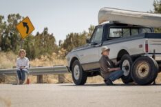 Linda Hamilton and A Martinez in 'Dark Winds' Season 4