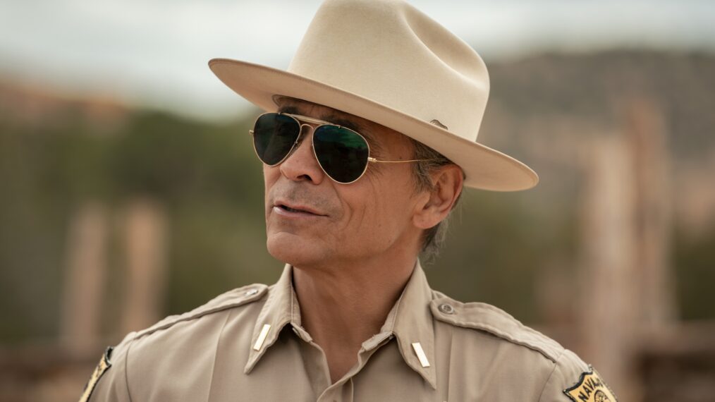 Zahn McClarnon in 'Dark Winds' Season 4