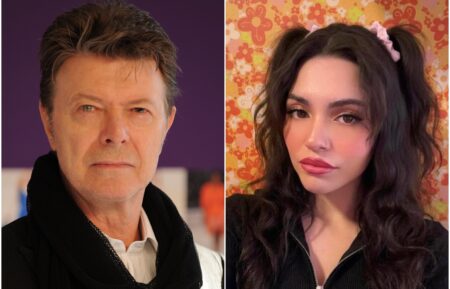 David Bowie; daughter Lexi