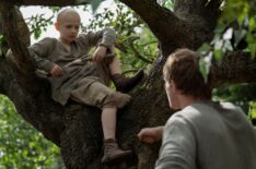 Dexter Sol Ansell as Egg and Peter Claffey as Dunk in 'A Knight of the Seven Kingdoms' Season 1 Episode 3