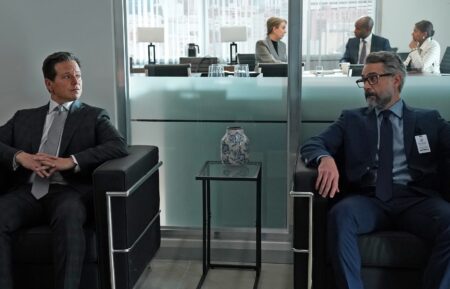 Scott Wolf as Richard and Omar Metwally as Michael — 'Doc' Season 2 Episode 15 