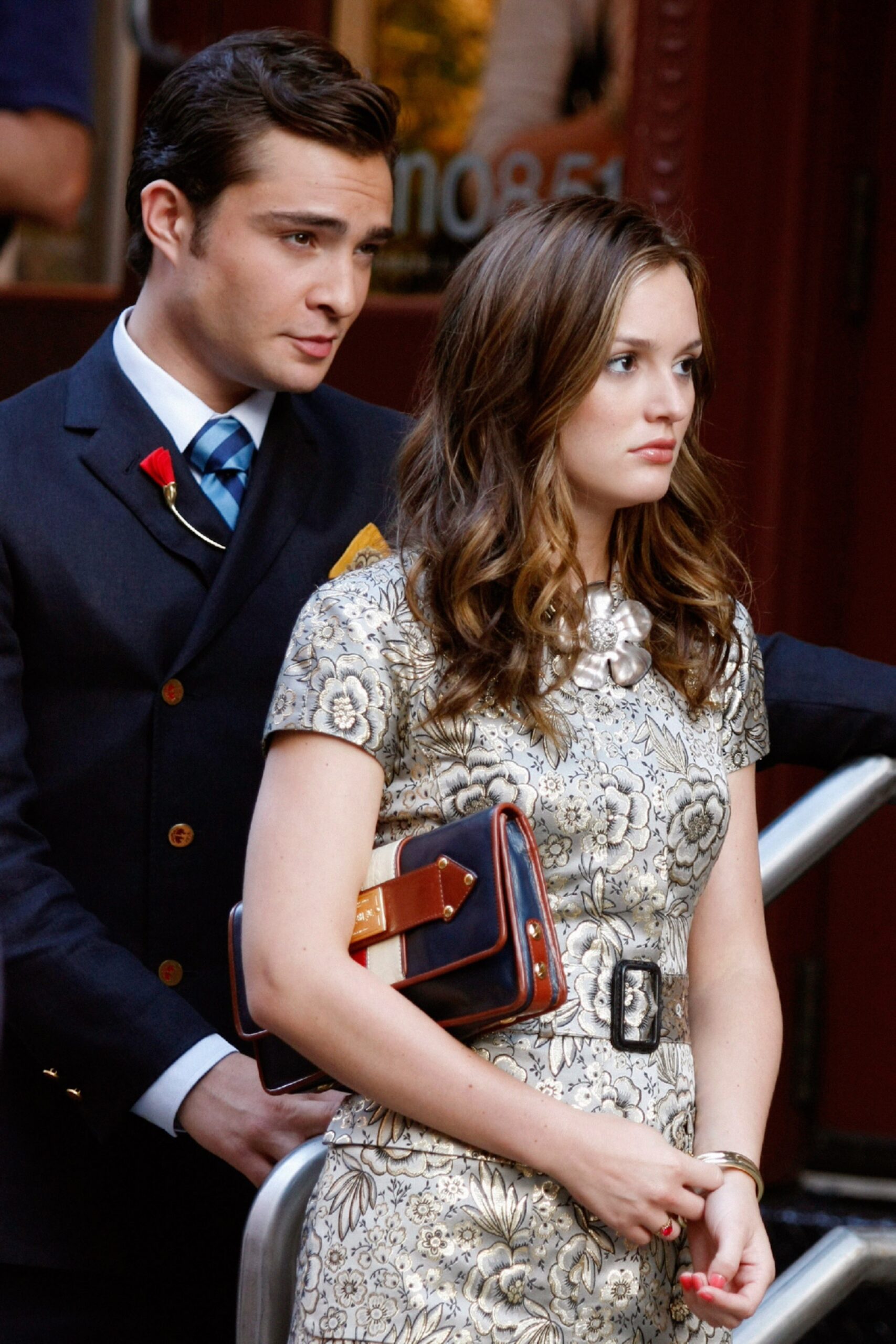 Ed Westwick, Leighton Meester in 'Gossip Girl' Season 3