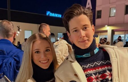 Emilea Zingas and Vadym Kolesink