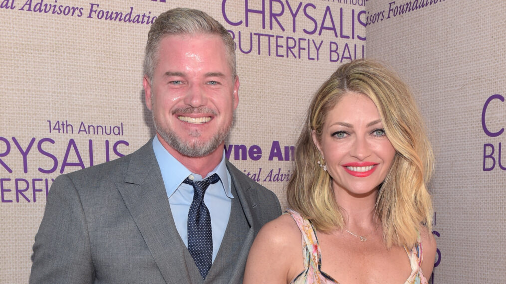 Butterfly Ball Co-Chair Rebecca Gayheart-Dane (R) and actor Eric Dane attend the 14th annual Chrysalis Butterfly Ball