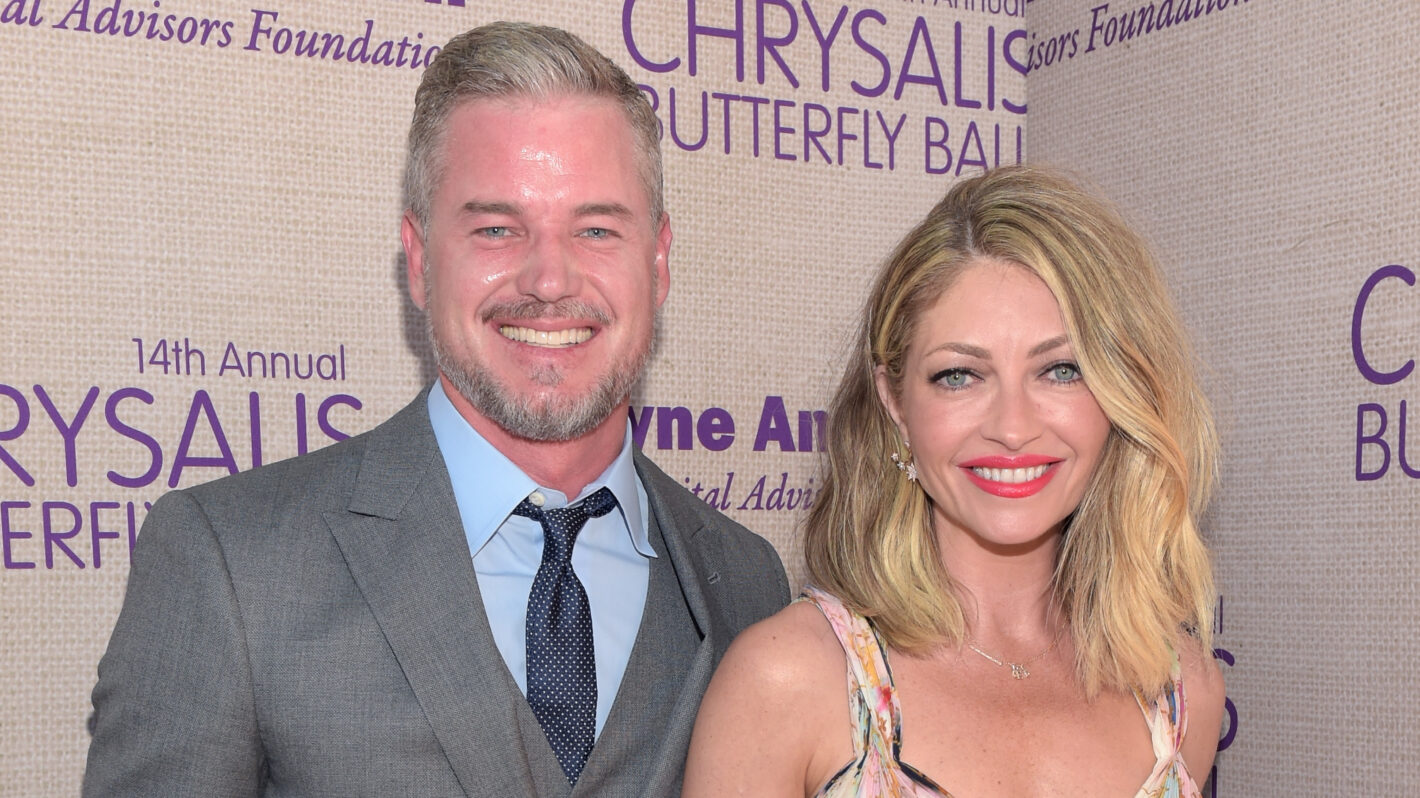 Butterfly Ball Co-Chair Rebecca Gayheart-Dane (R) and actor Eric Dane attend the 14th annual Chrysalis Butterfly Ball