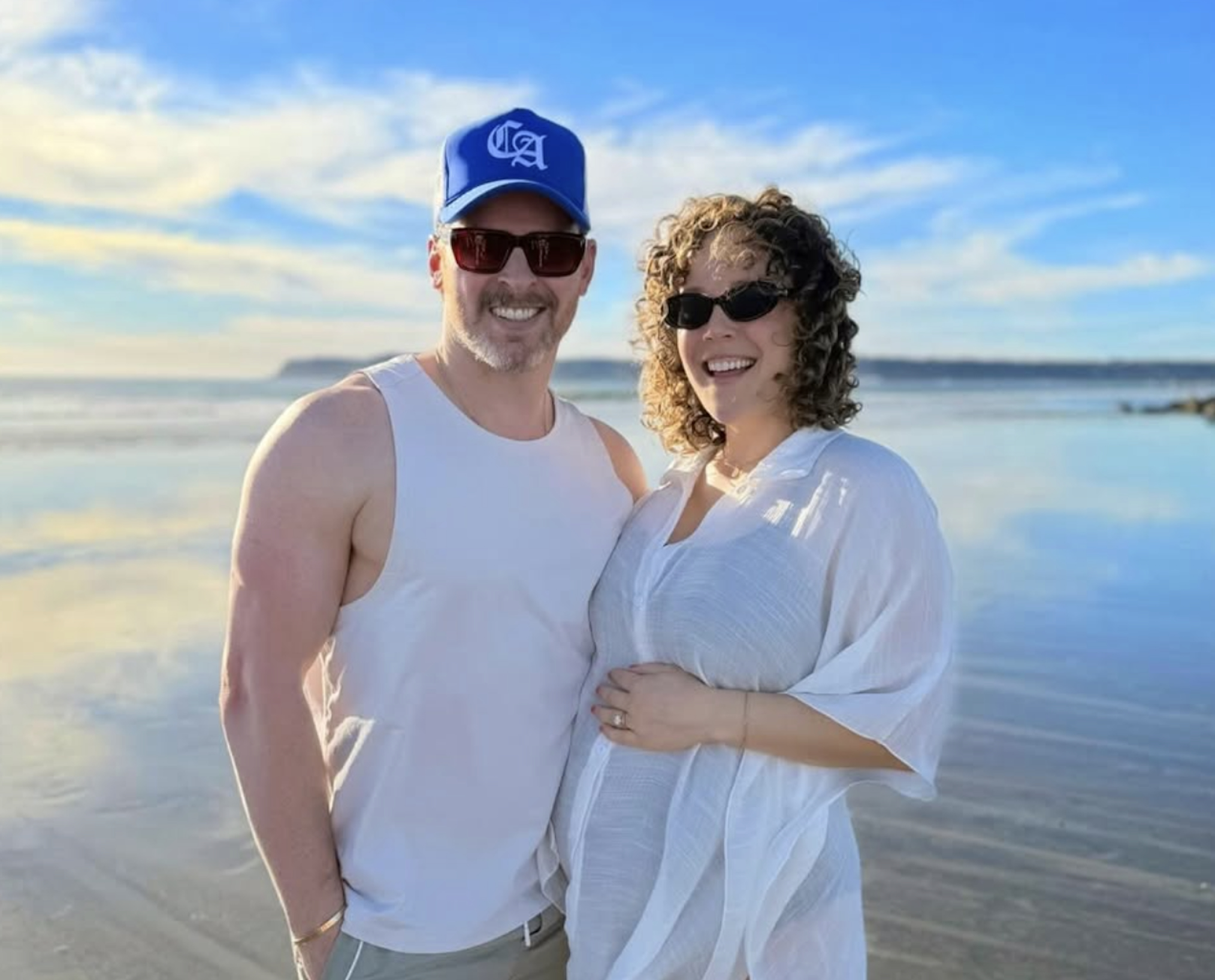 Erin Krakow and Ben Rosenbaum together