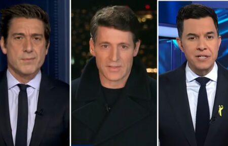 David Muir, Tony Dokoupil, Tom Llamas