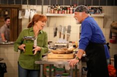Reba McEntire and Rex Linn in 'Happy's Place' Season 2
