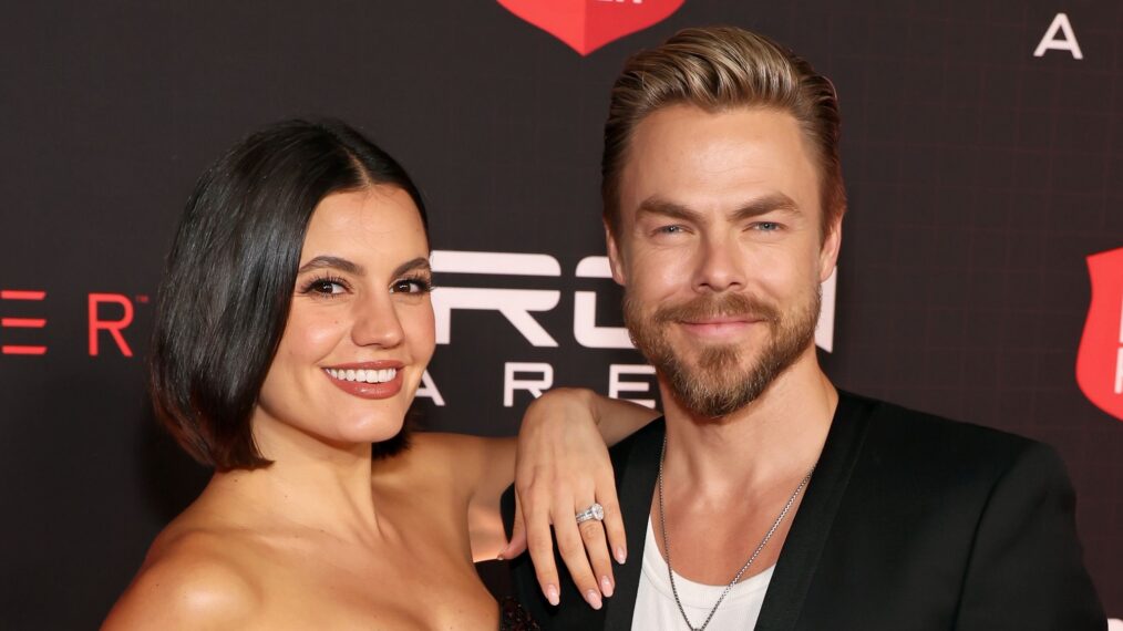 Hayley and Derek Hough