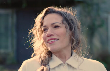 Bethany Joy Lenz as Rebecca Clarke in 'Hope Valley: 1874'