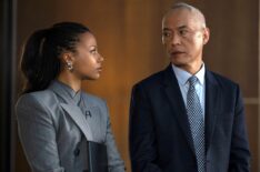 Myha'la as Harper and Ken Leung as Eric in 'Industry' Season 4 Episode 6