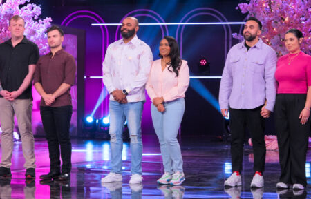 Kimberly and Taurus, Jason and Tyler, and Alex and Amanda of 'Is It Cake? Valentines'