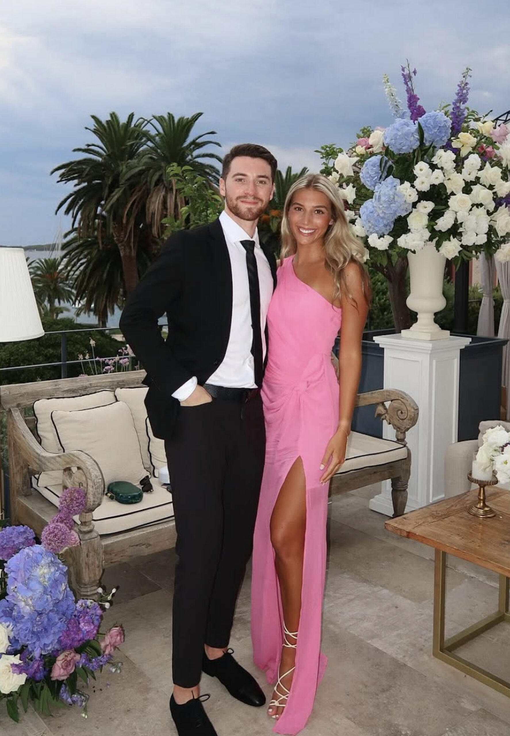 Jeremy Swayman and Alessandra Iacaboni