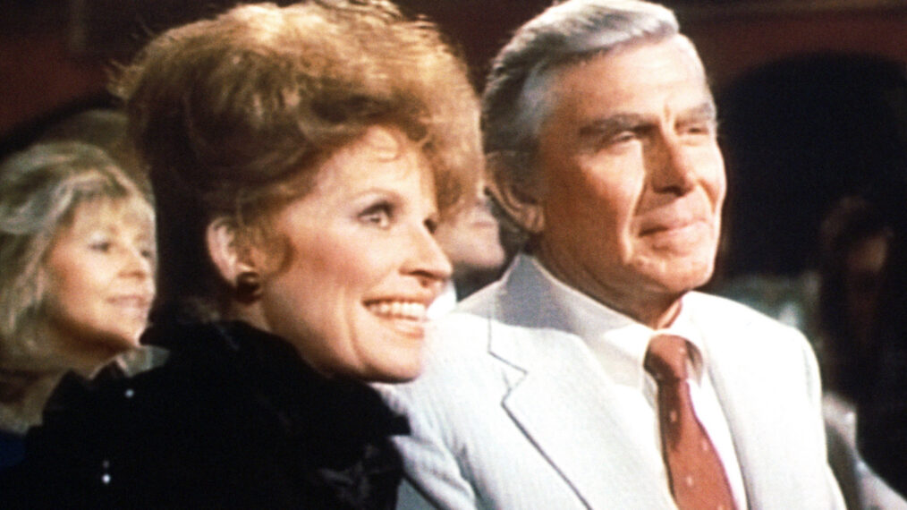 MATLOCK, (from left): Julie Sommars, Andy Griffith, 1986-95.