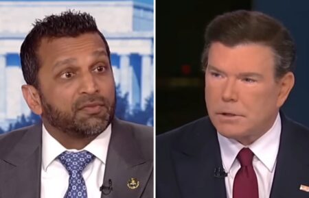 Kash Patel and Bret Baier