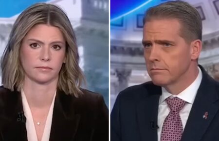 Kasie Hunt and Scott Jennings