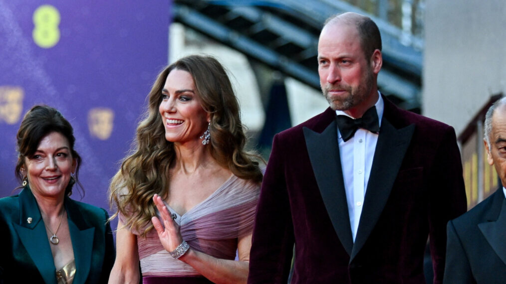 Catherine, Princess of Wales, and William, Prince of Wales, attend the 2026 BAFTA Film Awards in London on February 22, 2026